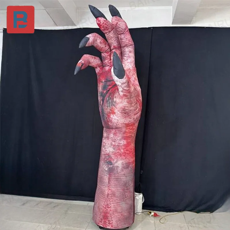 

Inflatable devil's arms, terrifying monster hands, ghostly arms, suitable for Halloween party haunted house decoration