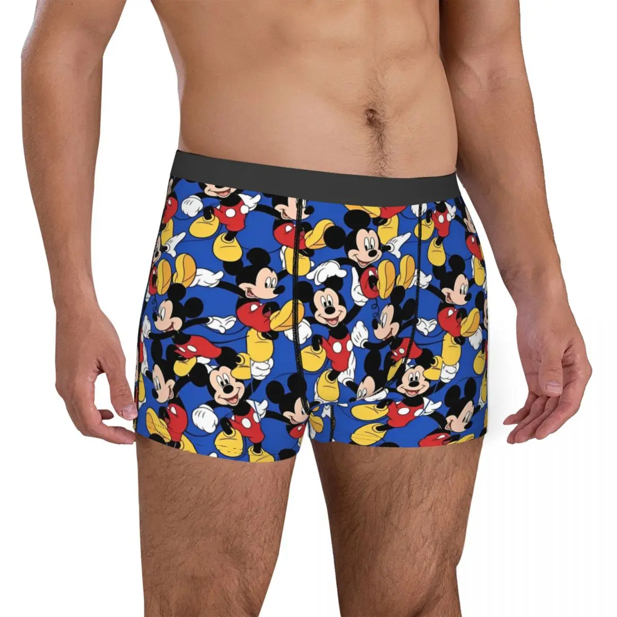 TureMouse-Boxer Confortable pour Homme, Sous-Vêtement