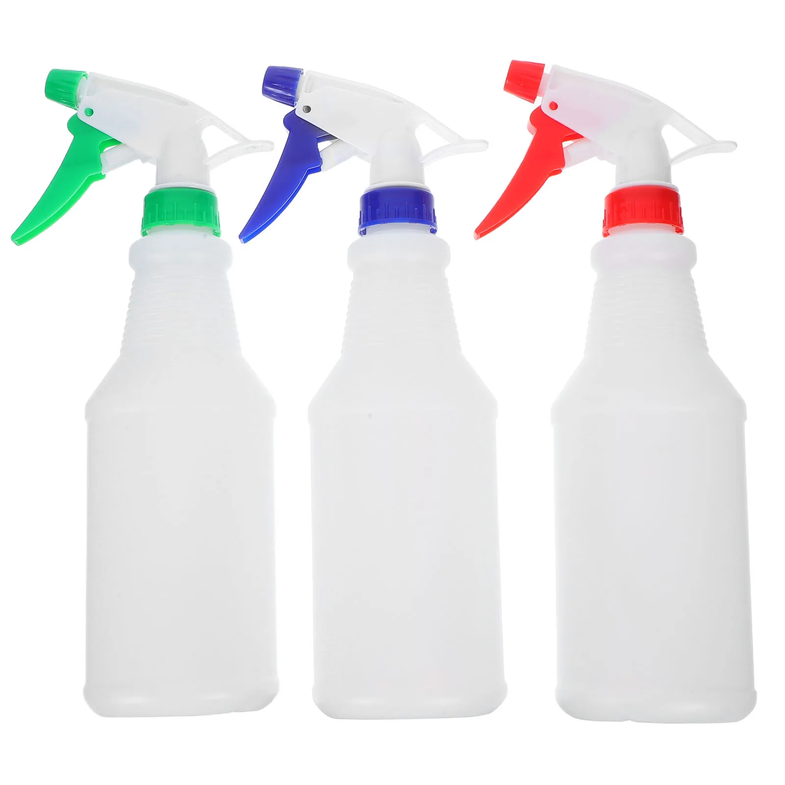 

3Pcs Spray Bottles Adjustable Nozzle Sprayer Empty Refillable Leakproof Cleaning Gardening Hairstyling Precise Measurement Marks