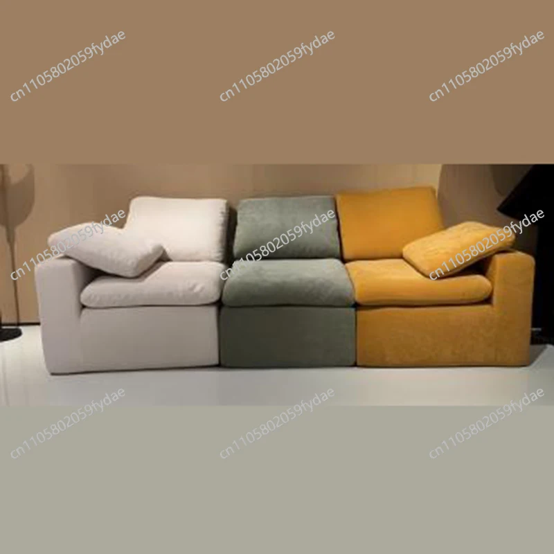 Customizable Corduroy Compression sofa Modern Chenille Comfortable Corner Sofa Economic Taidirong Muebles Para El Hoga Furniture