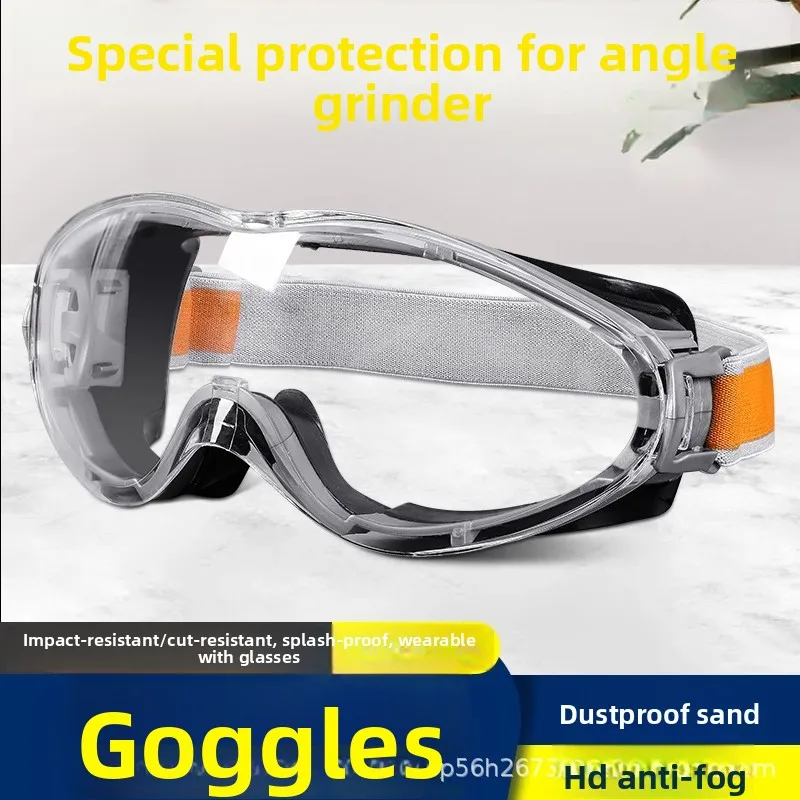 

Goggles for Angle Grinder Protective Eyewear for Industrial Grinding and Cutting Splash Wind and Sand Dust Anti Fog Protection