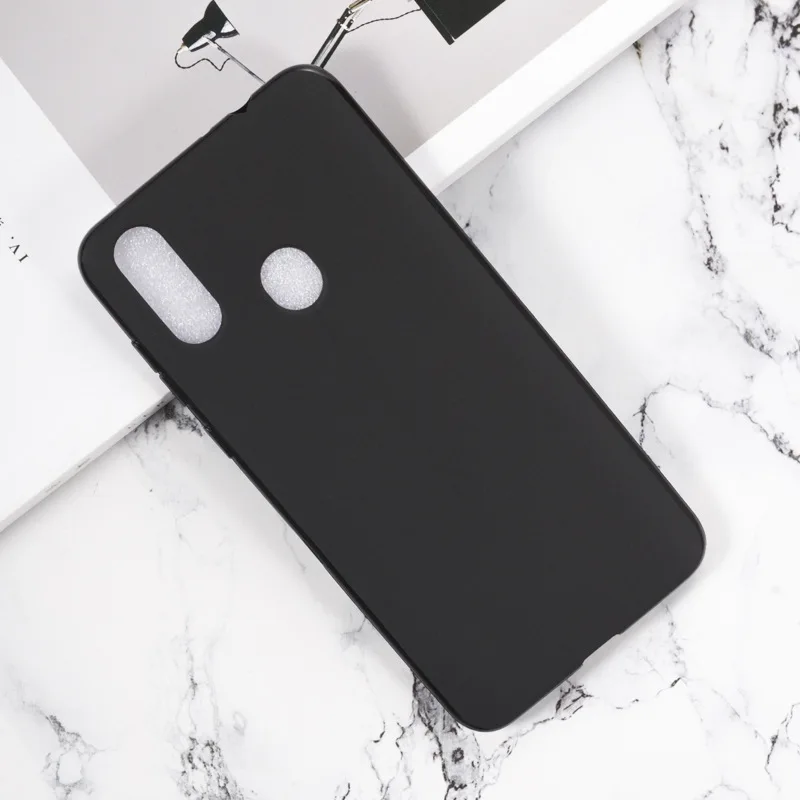 Funda de silicona suave negra para ZTE Blade V10 Vita, Funda de 6,26 pulgadas de TPU suave de buena calidad para ZTE Blade V10 Vita