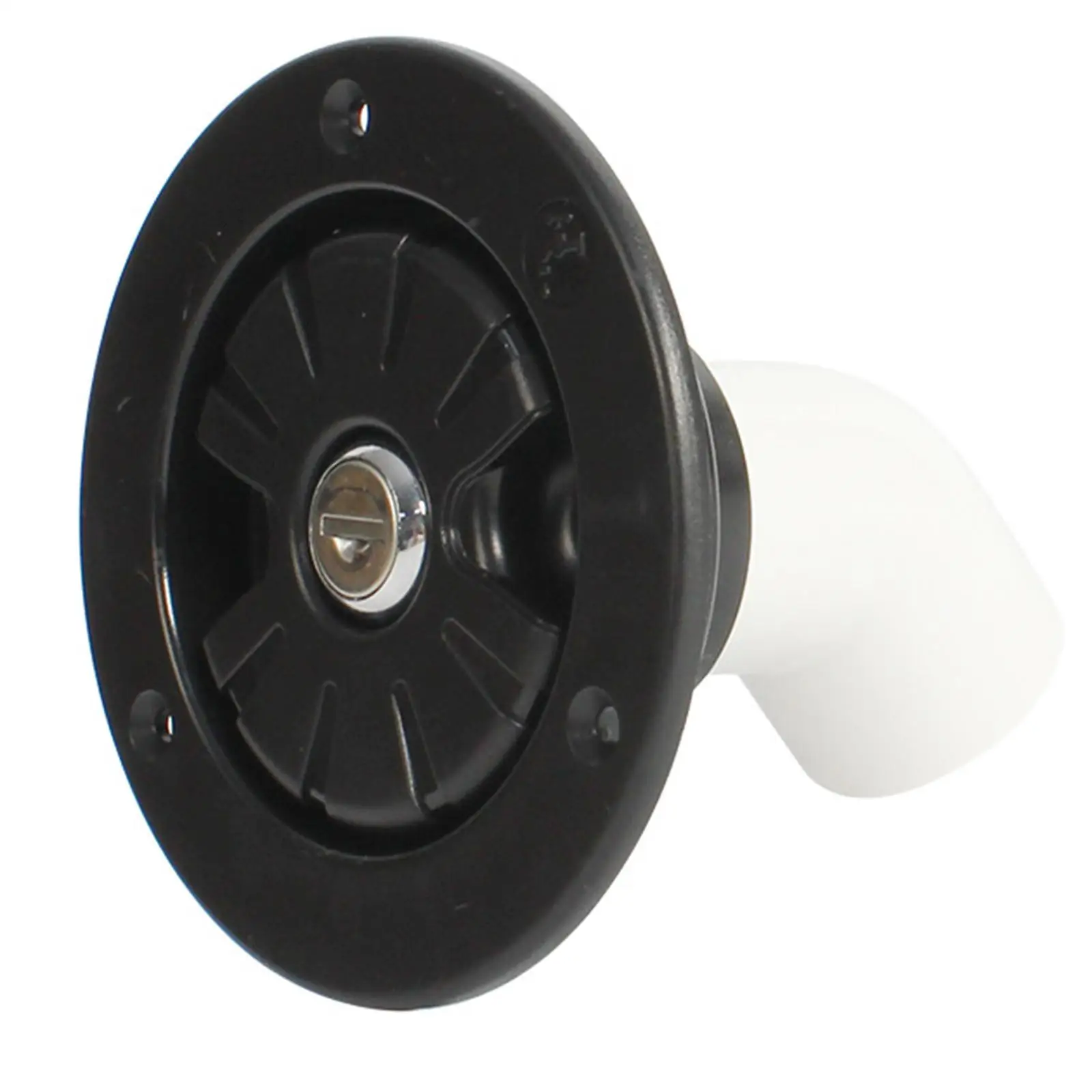 78 mm Wassereinlassfüller, robuste Füllluke für Wohnmobil, Anhänger, Boot, Wohnmobil, Weiß