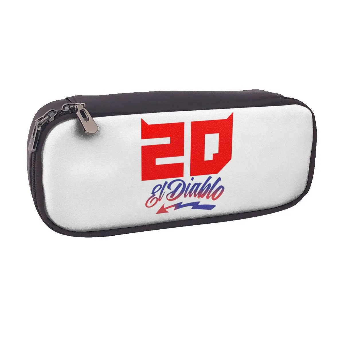 

Fabio Quartararo 20 Leather Pencil Case for Studen School Pen Box Pencil Bag Stationery Supplies