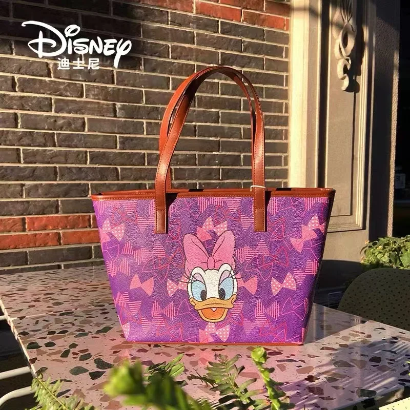 

Disney New Women's Handbag Luxury Brand Original Women's Shoulder Bag Large Capacity Fashion Trend Women's Bag High Quality