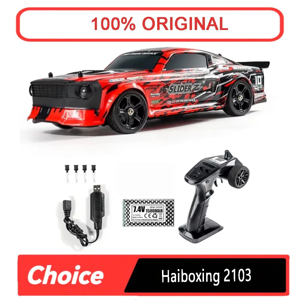 

Haiboxing 2103 Электрический 4WD Drift RC Автомобиль RTR 2,4 ГГц Радиоуправление 390 Гироскоп с матовым двигателем Водонепроницаемый 35A ESC Светодиодные фонари