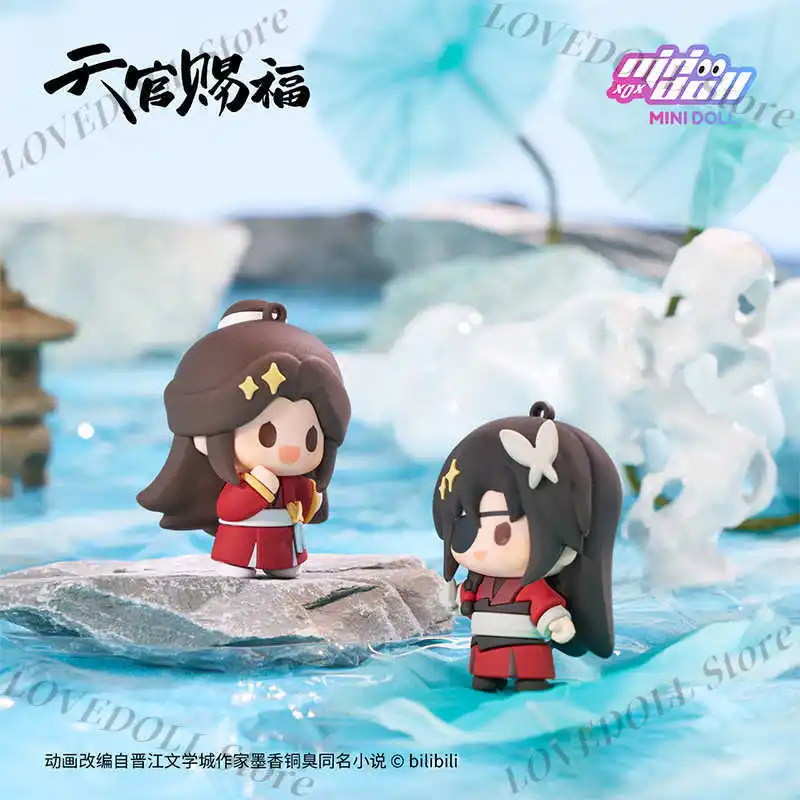 

Официальный Tian Guan Ci Fu Hua Cheng Xie Lian Stuffed Plushies ПВХ Кукла Одежда Цин Лиан Лиан Лиа Брелок Сумка Аниме Игрушка Дети Gi