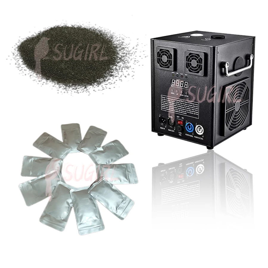 Poudre de Ti pour Machine à Étincelles Froides, 1-200 Sacs, 600W/750W, DMX, pour Mariage, Fontaine, Feux d'Artifice