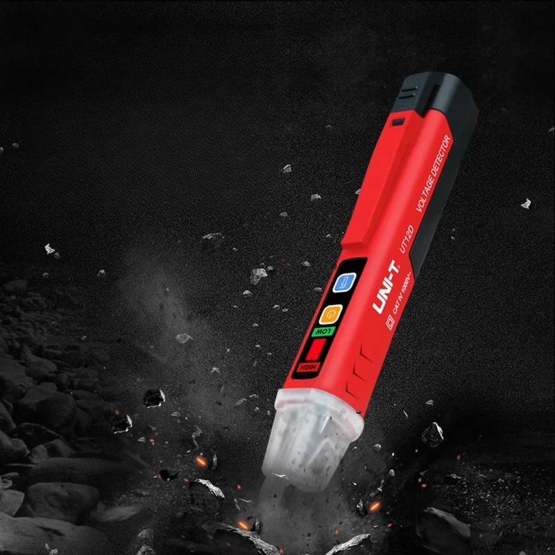 

Non Contact Measuring Pen Sensing Household Circuit Detection High-precision Neutral Wire Live Recognition Sound Light Alarm