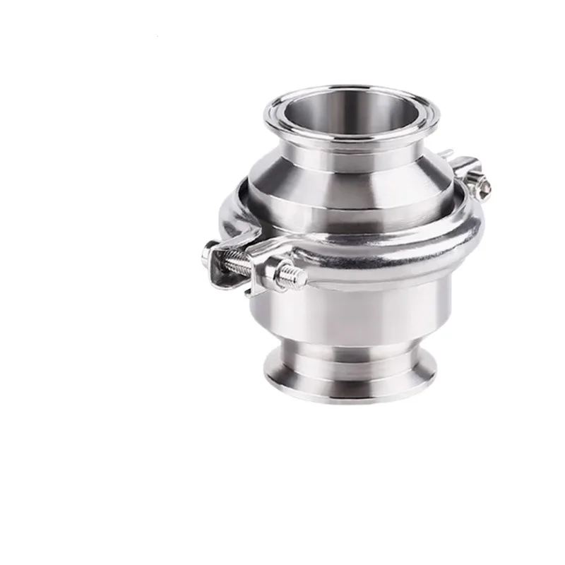 For Check-back Quick Installation Sanitary Grade No Negative Pressure Clamp Chuck Water Supply Check Pipe