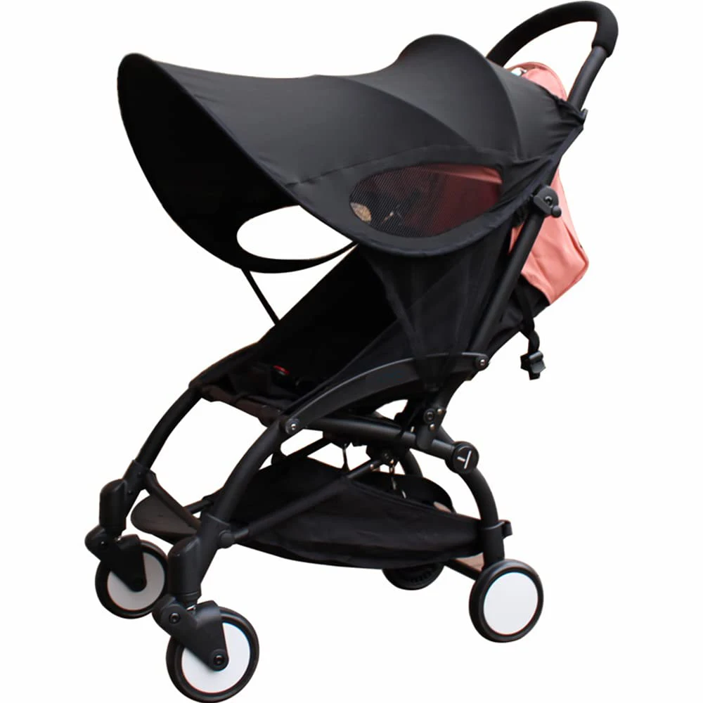 

Baby Stroller Sun Shade Pram Pushchair Buggy Stroller Sunshade Parasol Sun Rain Shade Canopy Cover Toddlers Stroller Canopy