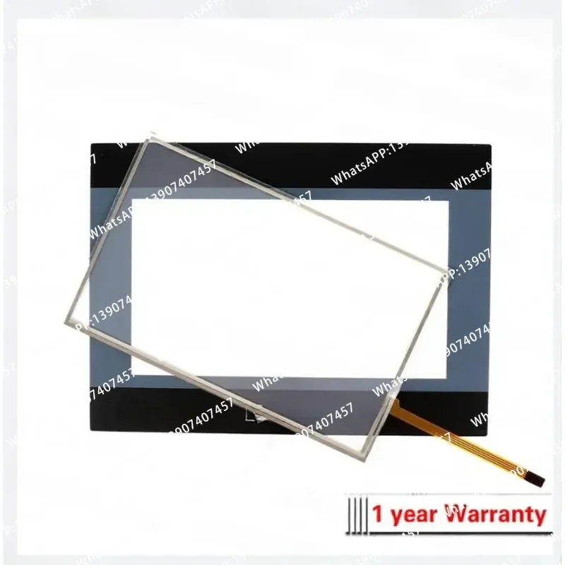 Touch Screen Panel Glass Digitizer for Weinview TK6071iQ TK6071IQ1WV TK6070iQ TK6070IQ1WV Touchscreen and Front Overlay Foil