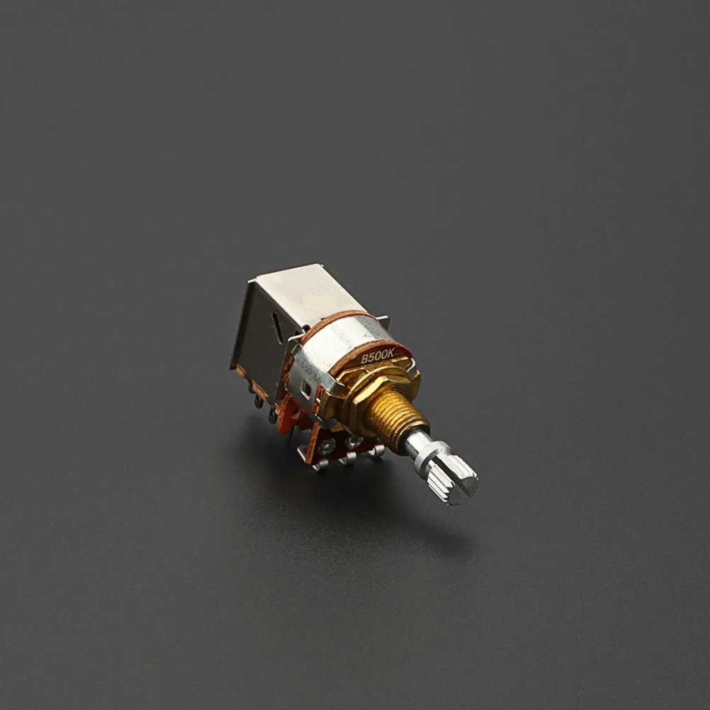 

Potentiometer Guitar Volume Taper Potentiometers Tone Control Knob Push Button Switch
