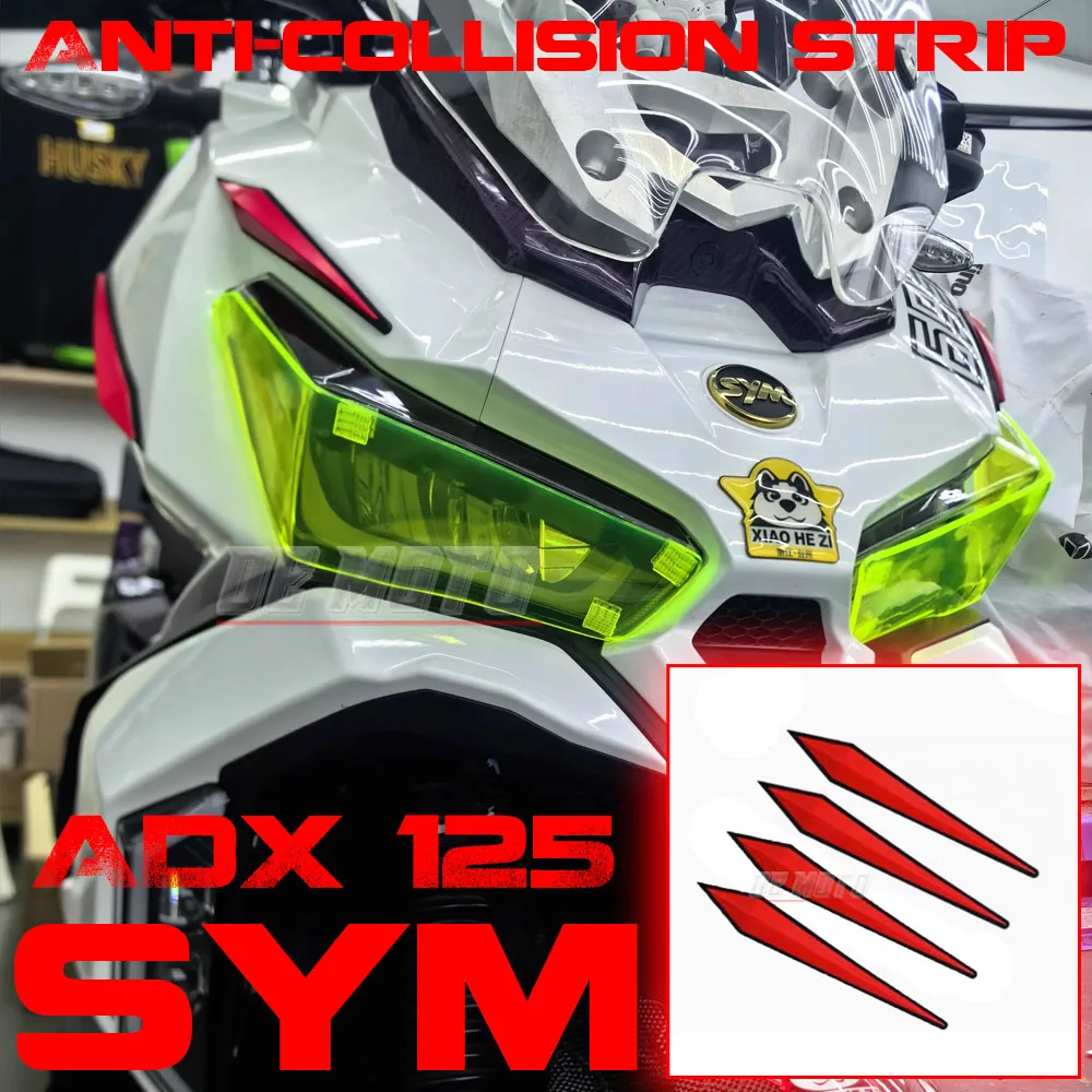 adx 150 Anti-Drop Protection Accessories Anti-Collision Decorative Strips For SYM ADX 125 ADX125 XDV 150 Anti-Collision Strip