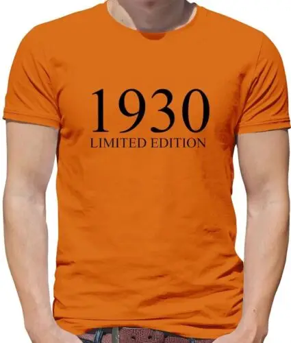 Limited Edition 1930 - Mens T-Shirt - Birthday Present 94th 94 Gift Age