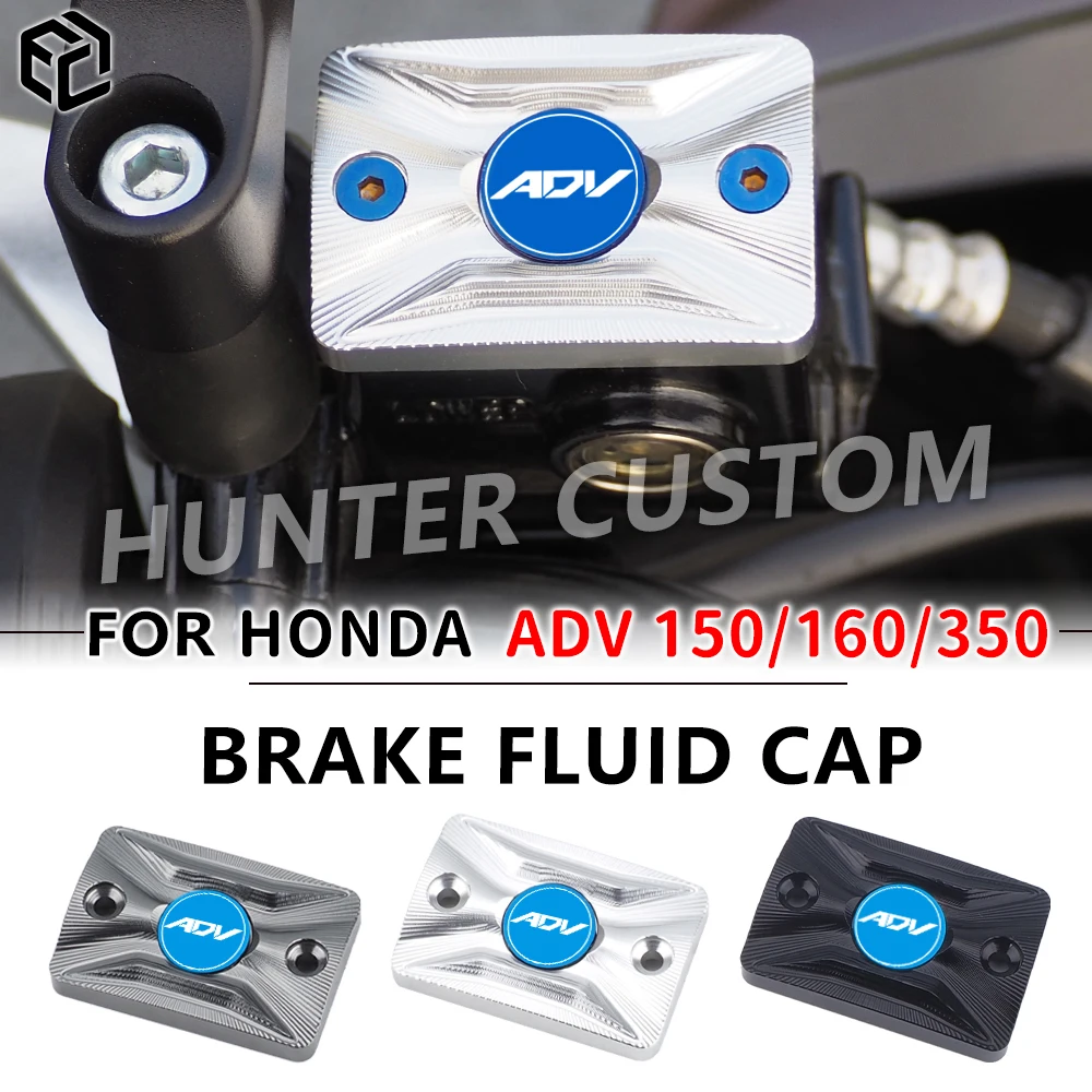 

For HONDA 150 / 160 /350 Brake Fluid Cap Front Brake Fluid Tank Oil Cup Cap Master Cylinder Reservoir CNC Motorcycle Accessories