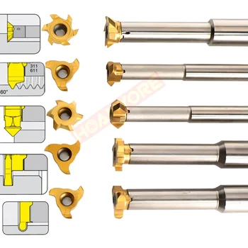 TXC type T-slot insert tool is a CNC groove cutter insert tool for metal tools 327R12-2220002-GM insert tipo T di slot