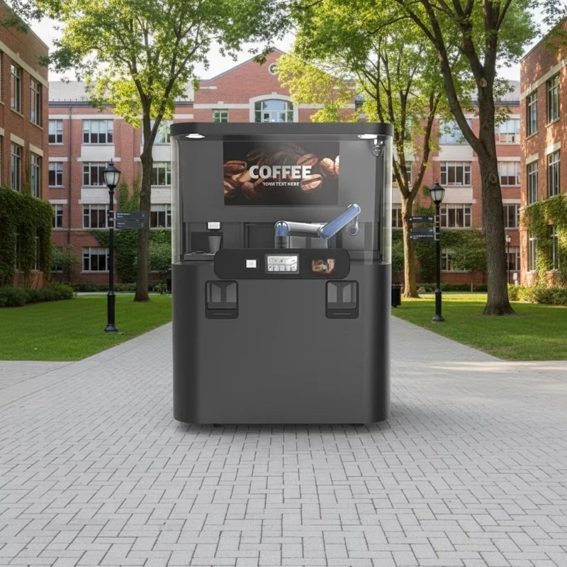 Intelligent Multi‑Robotic Arm Drink Vending Machine With Touch Screen Self‑Service Automatic Payment Multi‑Beverage