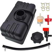 34156A Fuel Tank 4 Quart For Tecumseh H30 H35 H40 H50 HS40 HS50 HM80 HM100 Engines 37290 34156 with Cap and Shut Off Valve