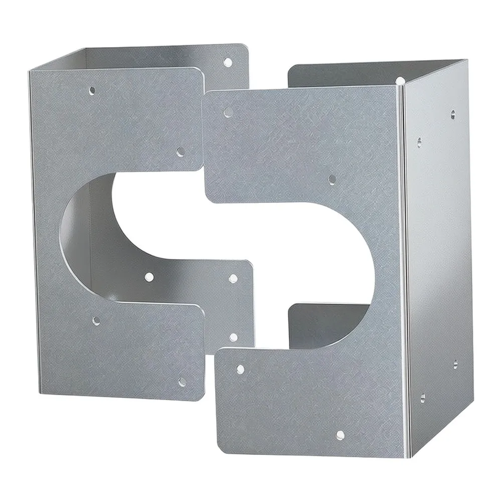 Two Shoe Style Pipe Support Brackets Designed to Shield Cables from Screws and Nails in Drywall and Wall Material Jobs