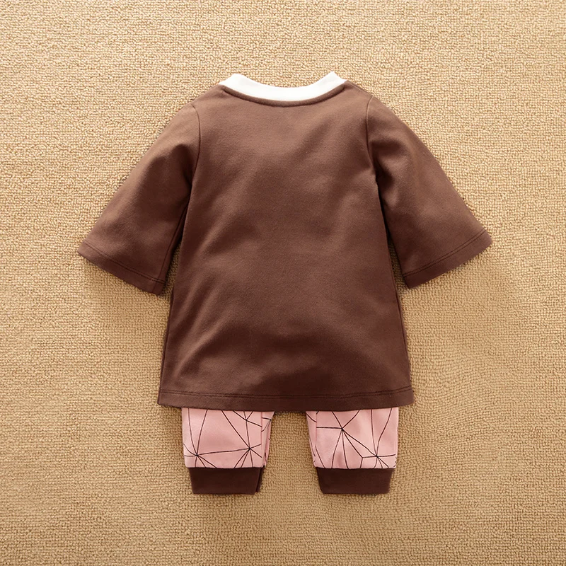Baby Clothes Cute Role-Playing Pure Cotton Comfortable And Soft 0-18 Boys And Girls Spring And Autumn Long Sleeved Baby Jumpsuit