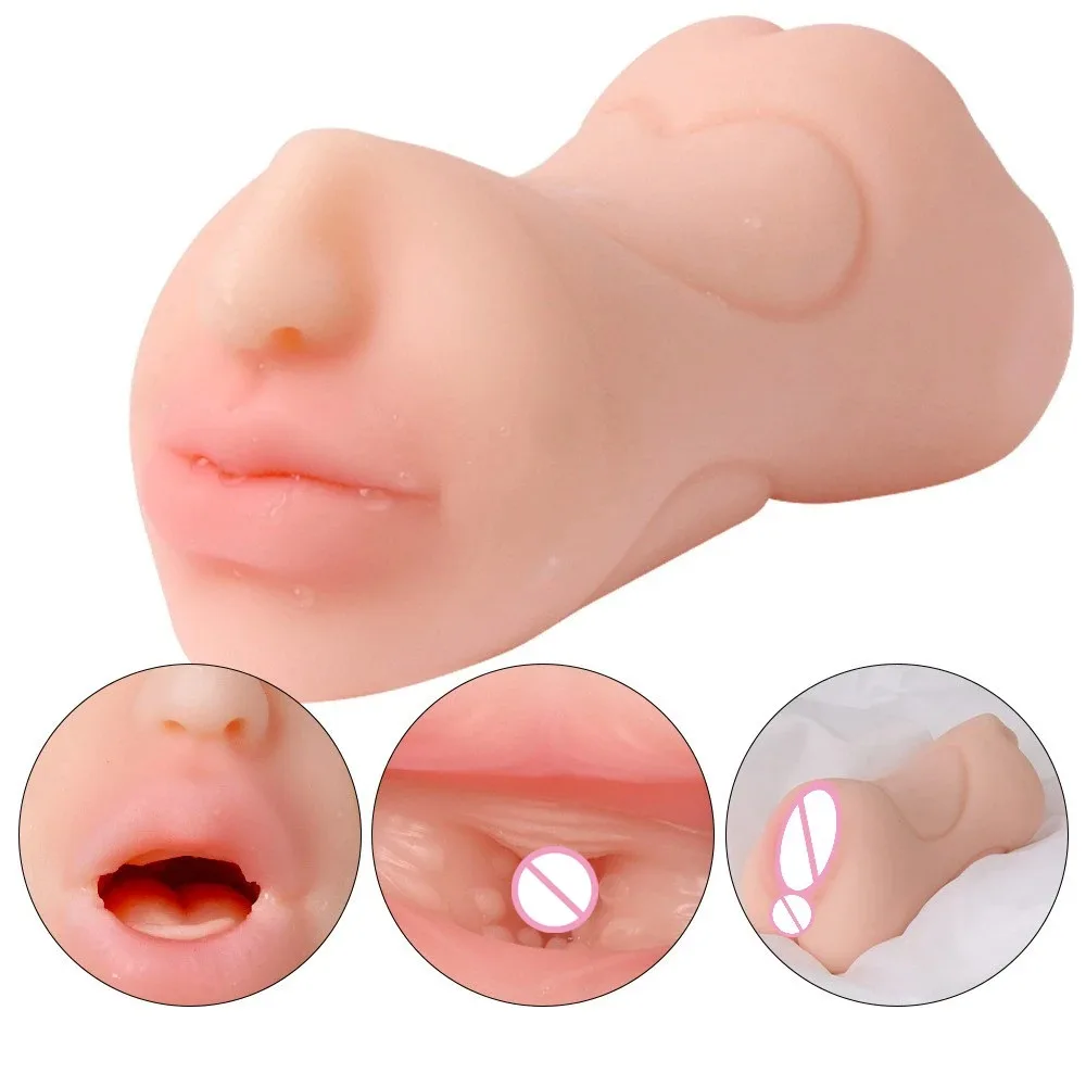 DIYUENUMale Vaginal,Uterine Masturbation Handheld Device, Aircraft Cup Simulation Design,Pocket Cat,Male Special Sex Toy, 2-in-1