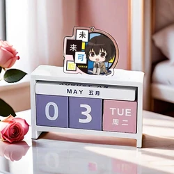 Calendar Bungo Stray Dogs Nakahara Chuya Ryunosuke Akutagawa Dazai Osamu Cosplay Menology Desktop Ornament Creativity Gift