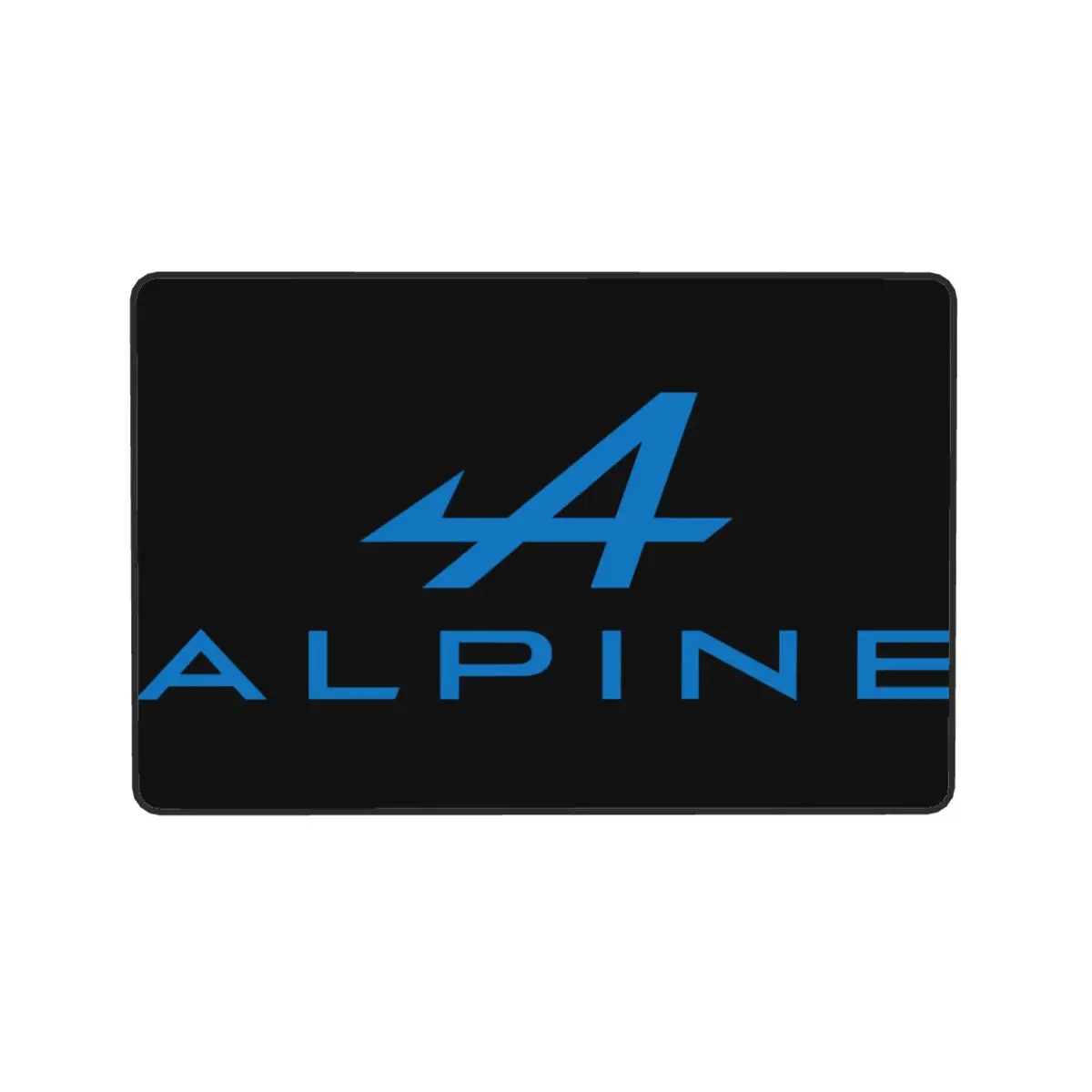 Alpine Logo Rug Carpet Islam Room Rug 24x36in Or bigger