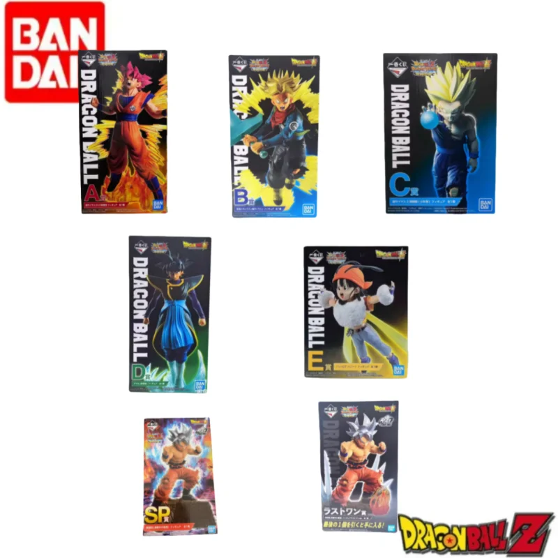 En Stock Original Bandai Ichiban Kuji regalos de vacaciones Dragon Ball Goku Troncos Zama Anime mercancía modelo de figura de acción