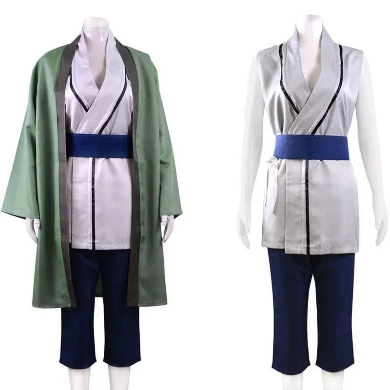 SN66 2024 Tsunade Cosplay Japanese Anime Costume Cartoon Girls Women Kimono Halloween Carnival Suit Tsunade WigW & M