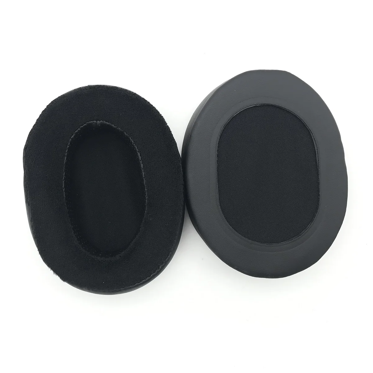 

1Pair Headphone Ear Pads Replacement Smooth Velour Memory Foam Comfortable Earpads for Brainwavz Hm5 Q701 Large Over Ear