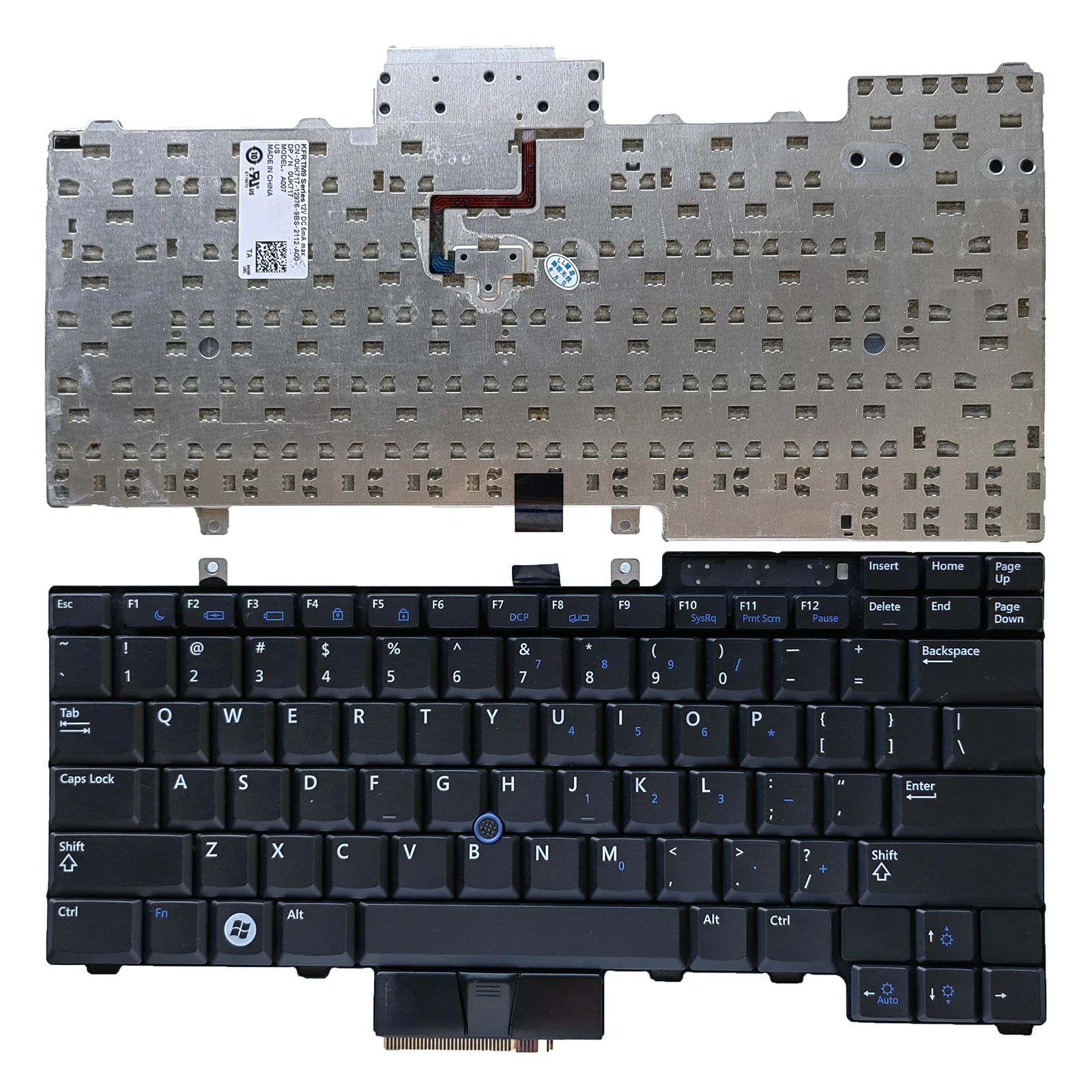 

US Laptop Keyboard for DELL Latitude E6400 E6410 E6500 PrecisionM2400 M2500 M4500 HT514 WX4JF