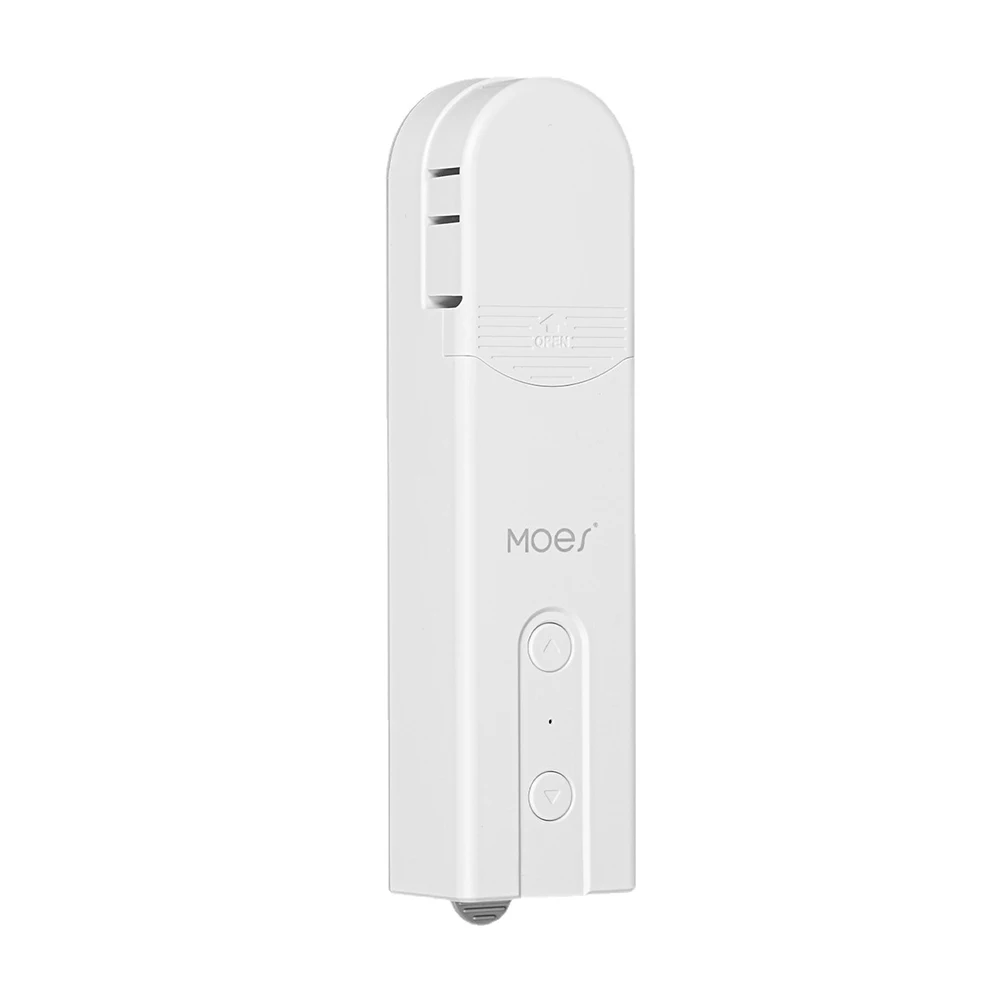 WETIPS Tuya Zigbee Smart Blind Motor, Rechargeable Roller Driver for Existing Beaded Blinds Remote Voice Manual Control Timer
