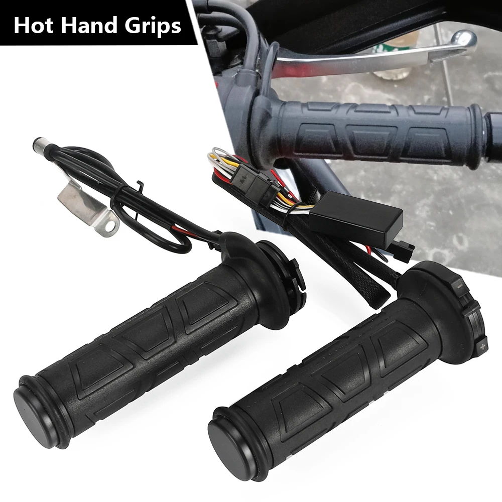 22mm Motorcycle Hot Grip Universal Motorbike Hand Heated Grips For For Ducati DesertX Desert-X 2022 2023 2024 2025 2026 DESERT X