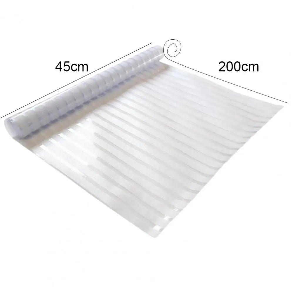 Sticker Shutter Effect Stripes Frosted PVC Glass Films for Home Glass for Home