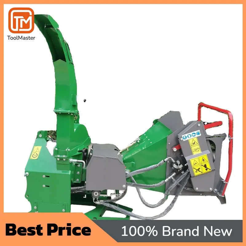 [Best Selling] PTO Wood Chipper Crusher PTO Type With Dual Hydraulic Feed System