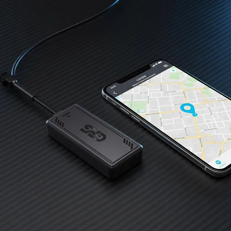 Wired Car GPS Tracker No Charging Required Remote Fuel Cut Auto Anti Theft Alarm for Van Truck Commercial Vehicle