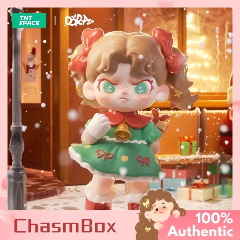 

Подлинная Рождественский подарок Dora Give Me, ограниченная серия, игрушечная бирка, рождественский подарок-сюрприз, уникальный декор для стола, подарки