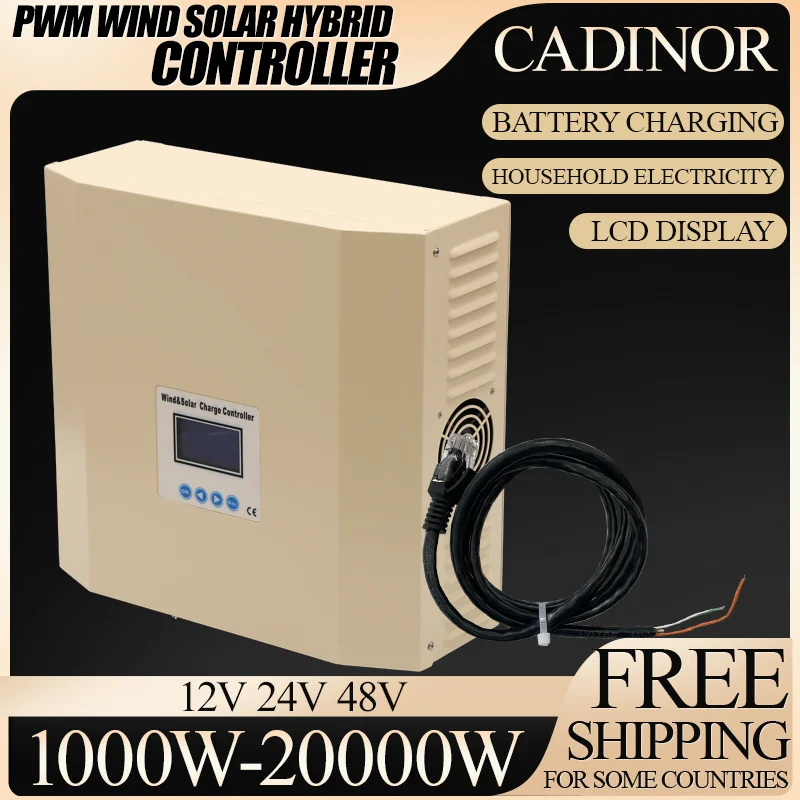 6.2KW 48V to 220V 70A PWM Wind Solar All-in-One System with Solar and PWM Wind for Optimal Harvesting