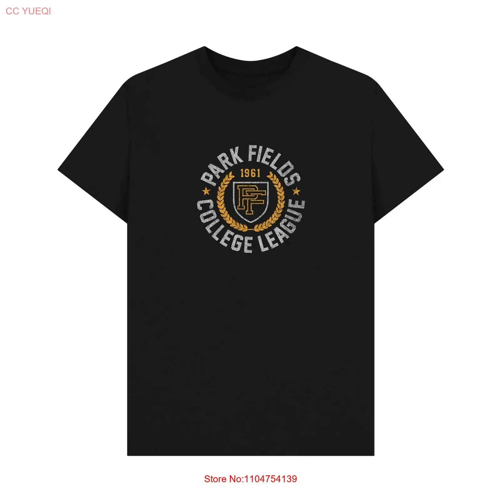 PREMIUM OFFICIAL Park Fields Laurel Black T Shirt vintage Washed Soft Versatile graphic Slightly Breathable streetwear homme