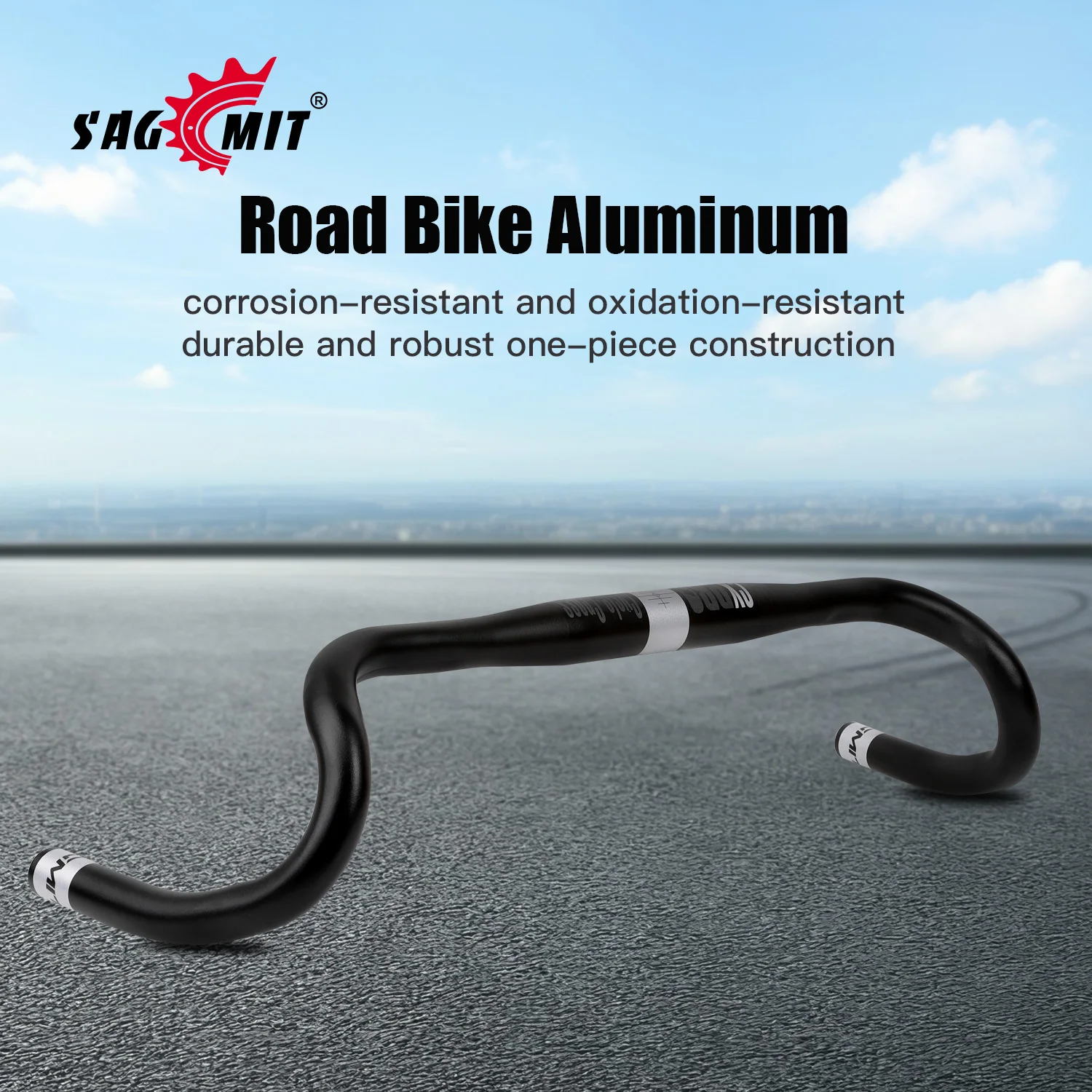 

Ручки для велосипедного руля SAGMIT, 23,8 мм, из алюминиевого сплава, матовая отделка, аксессуары для шоссейных и гоночных велосипедов