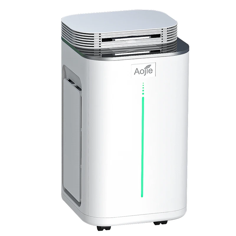 Home Office Hotel Air Purifier High-Efficiency HEPA H13 Filter Activated Carbon Filter Large Air Volume Negative Ion Air Cleaner
