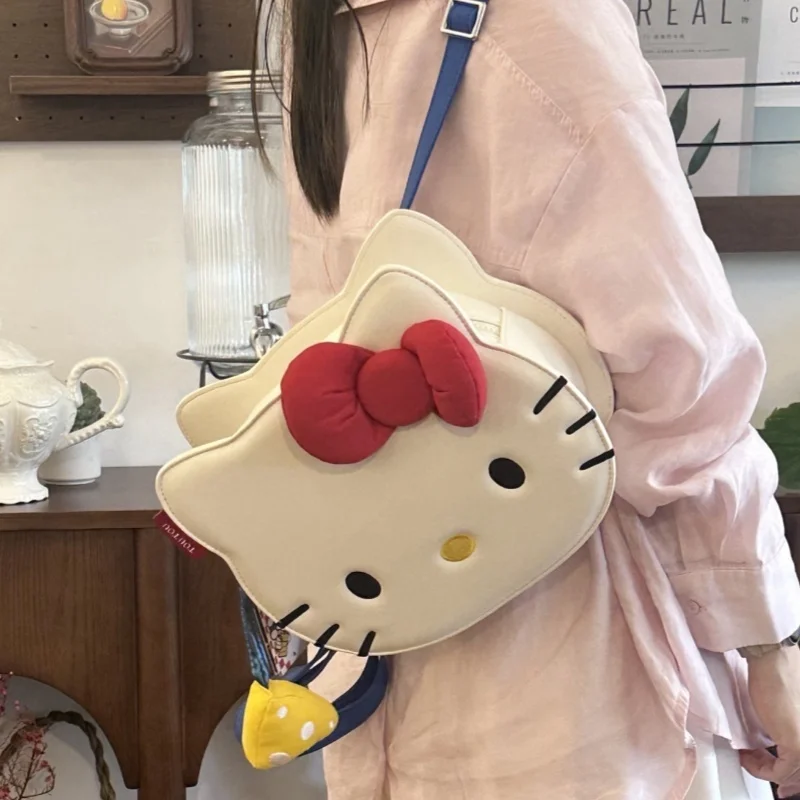 

In Stock Toutou Hellokitty Backpack Cute Hellokitty Commuting Backpack With Large Capacity A Gift For The Girlfriend