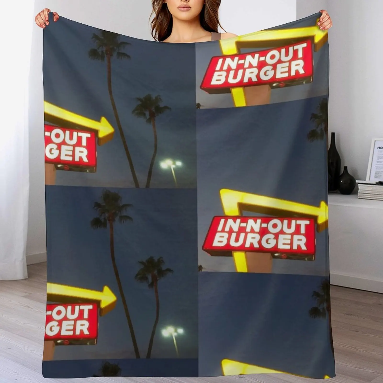 

innout Throw Blanket Warm Plush Fuzzy Blanket for Living Room