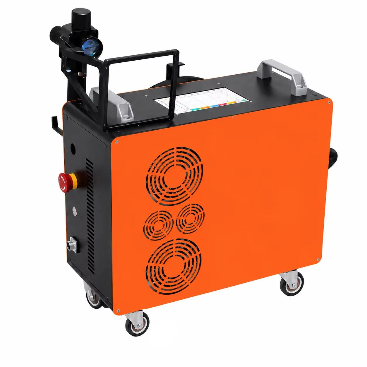 Laser Cleaner 200W Mini Handheld Portable Laser Cleaning Machine Equipment Metal Rust Remover