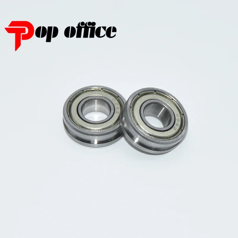 10 peças. Rolamento de rolo de pressão do fusor para Ricoh Aficio, AE03-0053 AE030053, 2051, 2060, 2075, MP 6000, 6001, 6002, 7000, 7001, 7502, 8000