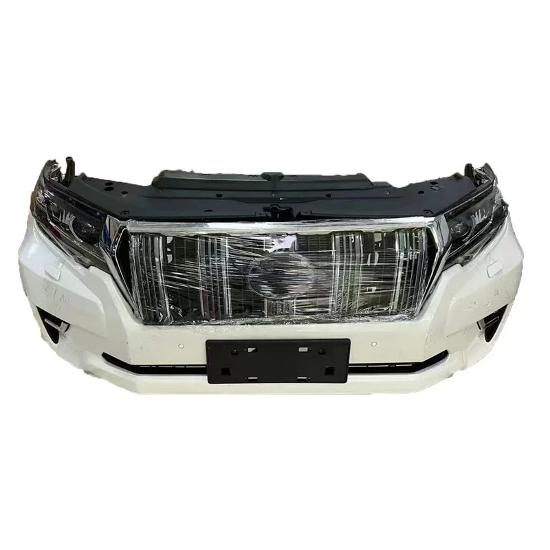 

Hot selling car body kit upgrade front bumper prado 120 150 accessories for 2018 2024 auto parts