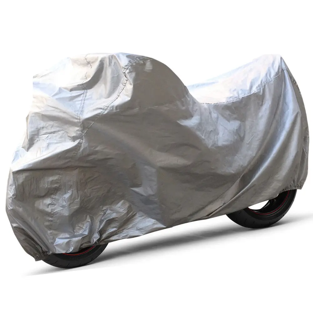 Guard Customized Size Easy to Carry Waterproof UV Durable 300D Oxford PVC Motorcycle Dust Cover Outer Placement 1 Year Warranty