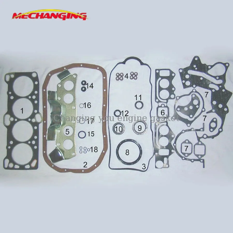 

4G63 G4CP G63B FOR MITSUBISHI L300 L200 GALANT HYUNDAI SONATA 2.0 Engine Gasket Engine Rebuilding Kits MD040272