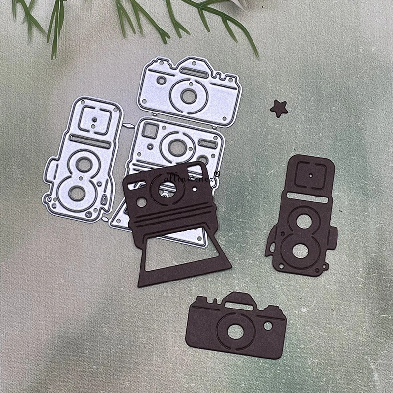 New Camera decoration DIY Craft Metal Cutting Die Scrapbook Embossed Paper Card Album Craft Template Stencil Dies